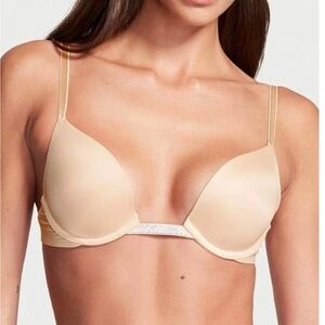 Victoria's Secret Cream Plunge Bra